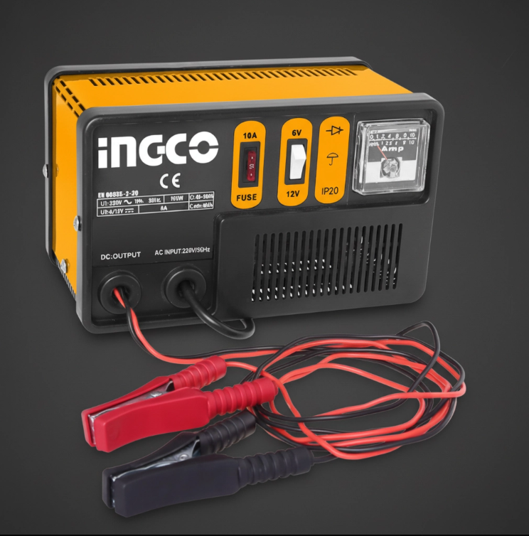 Cargador de batería automático INGCO 6V/12V