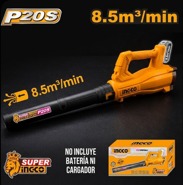 Soplador Inalámbrico INGCO P20S 20V