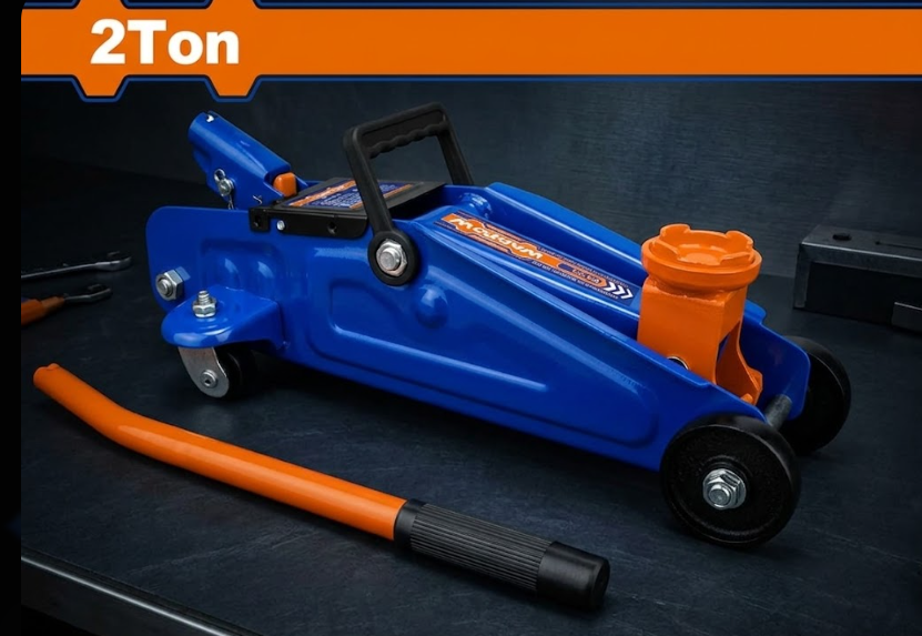 Gato hidráulico tipo carrito WADFOW 2 toneladas