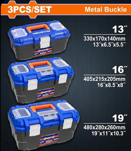 Kit x3 cajas organizadoras WADFOW